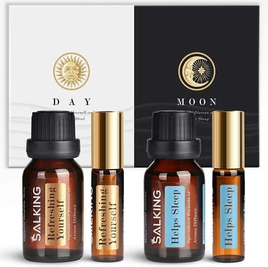 Essential Oils Set 100% Natural 5ml Roll On Blends Essential Oils for Massage