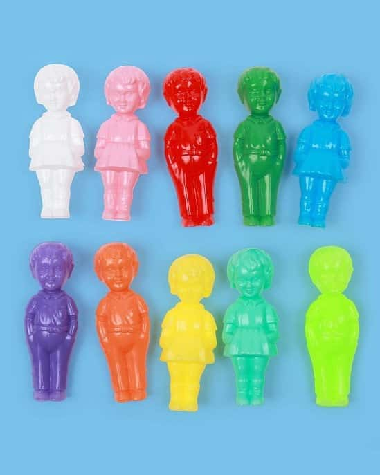 Mini Vintage Plastic Doll, Set of 10 £17.50!