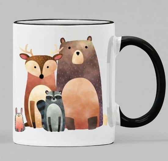 Woodland Animal mug
