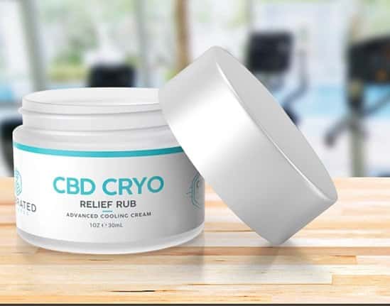 C B D Cryogenic Relief Rub Advanced Cooling Cream