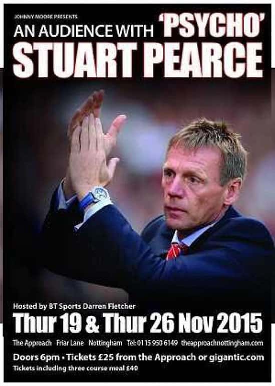 An Evening with Stuart Pearce