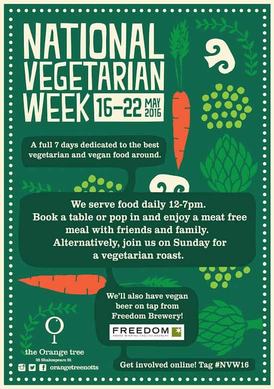 National Vegetarian Week 16-22 May