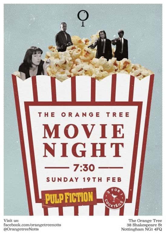 the Orange tree Movie Night #001 - Pulp Fiction