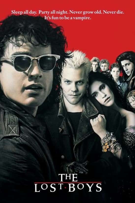 "NEVER GROW OLD... NEVER DIE" ...IT'S OUR MOVIE & QUIZ NIGHT: LOST BOYS!! 