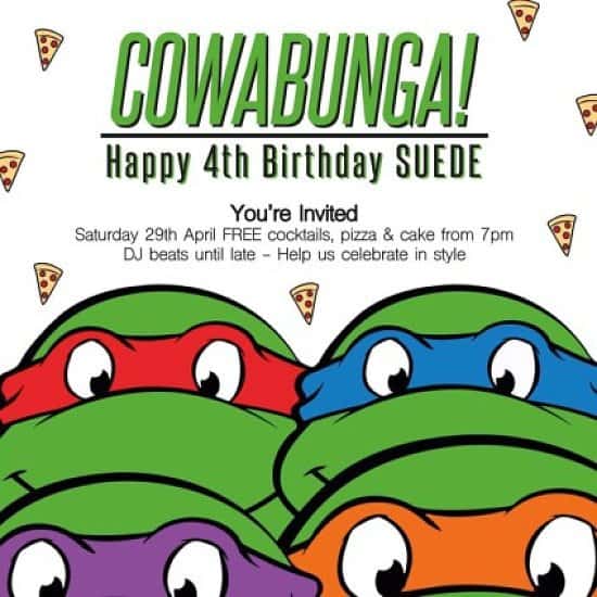4th Birthday -Free Cockatials and Cake
