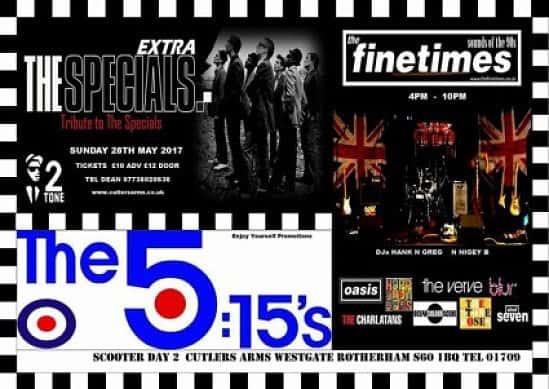 THE EXTRA SPECIALS. THE FINETIMES. THE 5.15's @ CUTLERS ARMS ROTHERHAM