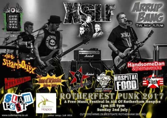 ROTHERFEST-free Entry XSLF.CHARITY FESTIVAL. ROTHERHAM HOSPICE free Entry