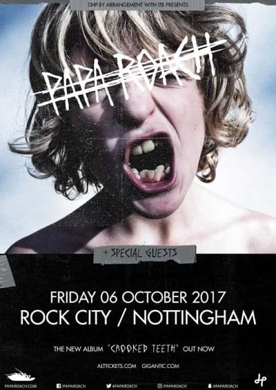 Papa Roach at Rock City Nottingham