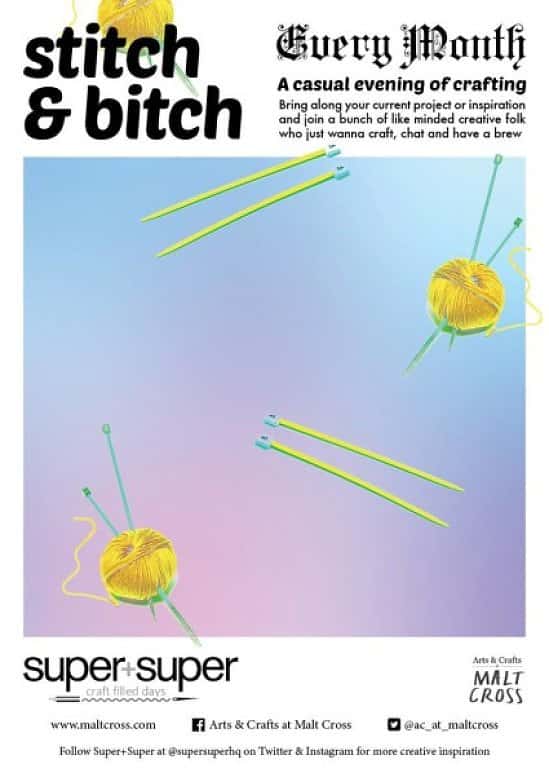 Stitch & Bitch w. Super+Super