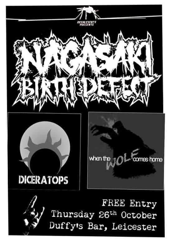 Nagasaki Birth Defect! When The Wolf Comes Home-Diceratops Free Entry