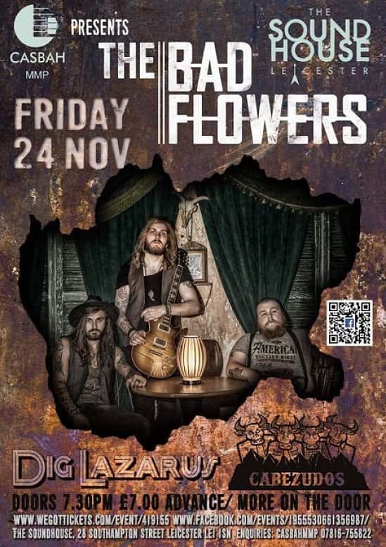 CasbahMMP Presents The Bad Flowers With Dig Lazarus + Cabezudos
