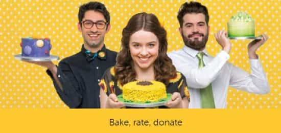 Bake, rate and donate