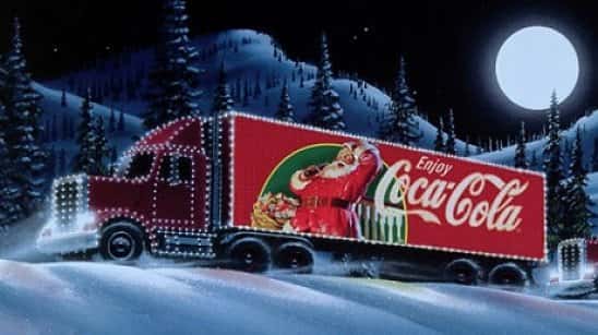 Huddersfield, Mccaulay Street - Coca Cola Truck Stop!