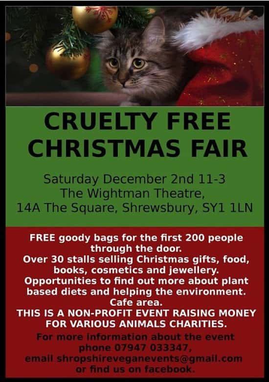 Shropshire Cruelty Free Christmas Fair