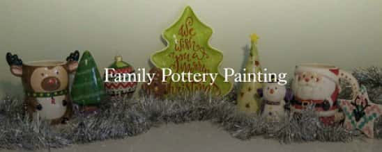 Family Pottery Painting