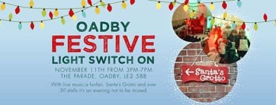 Oadby Festive Light Switch On