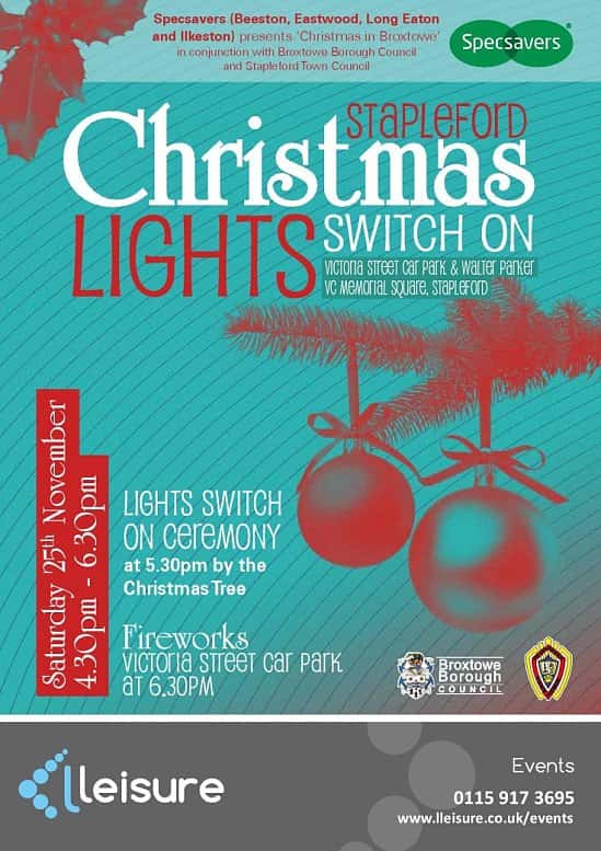 Stapleford Christmas Lights Switch On 2017