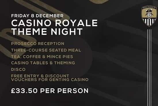 Casino Royale Theme Night