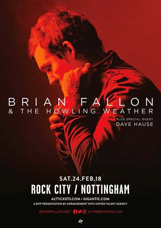 BRIAN FALLON & THE HOWLING WEATHER Live At Rock City