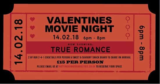 Valentines Movie Night - True Romance & 500 Days Of Summer