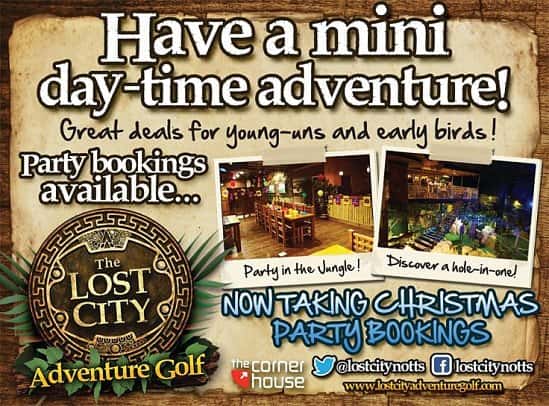 Treat the kids to an EPIC adventure this Half Term with a trip to The Lost City.