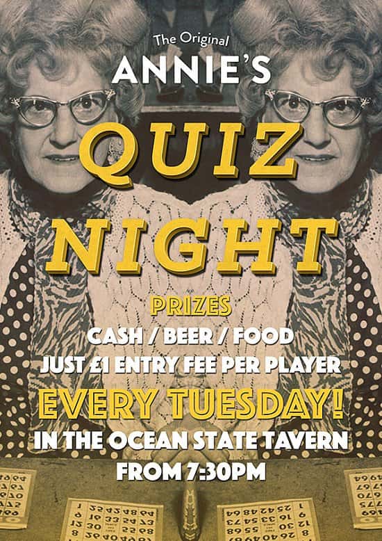 Annies Quiz is ON Tonight!