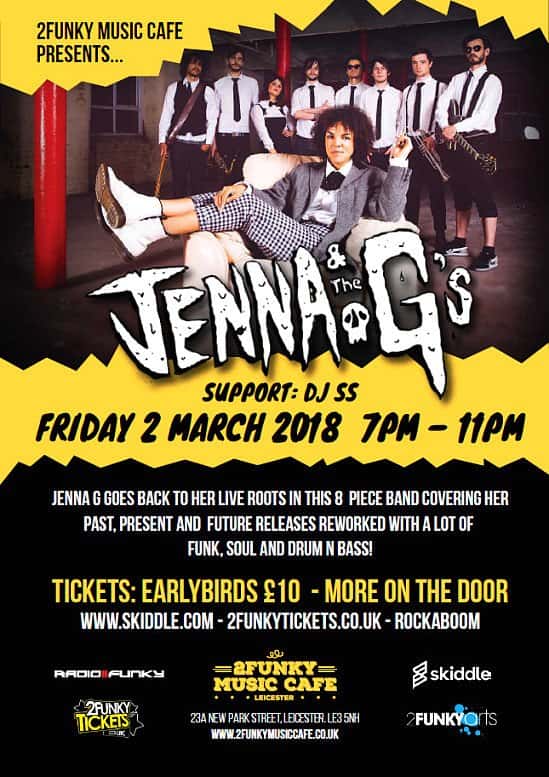 Jenna & The G’s LIVE In Leicester
