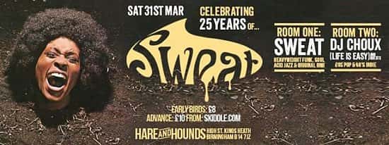 25 Years of Sweat at Hare And Hounds