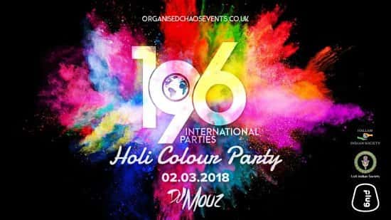 196 Presents: Holi Colour Party