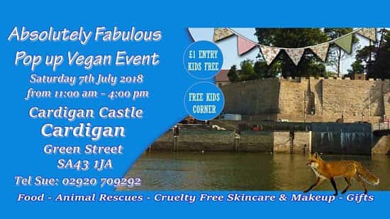 Absolutely Fabulous vegan Pop up at Cardigan Castle