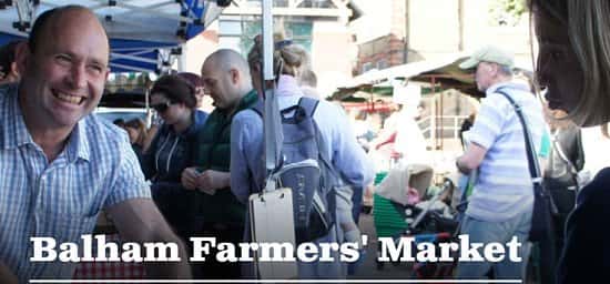 Balham Farmers' Market.  Every Saturday 9am-1pm