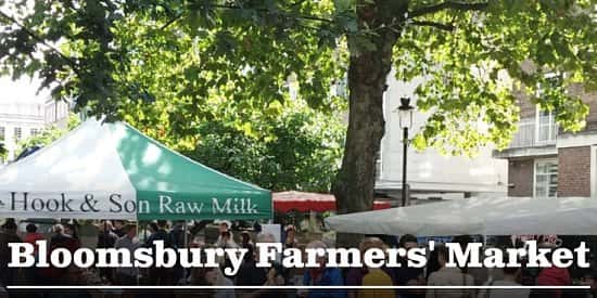 Bloomsbury Farmers' Market. Every Thursday 9am-2pm