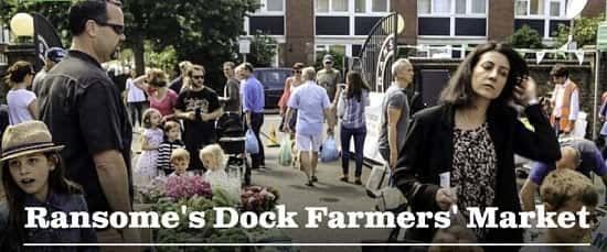Ransome's Dock Farmers' Market. Every Saturday 10am-2pm