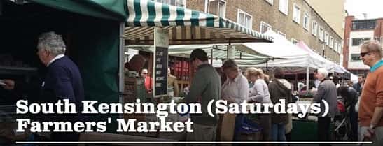 South Kensington Farmers' Market. Every Saturday 9am-2pm