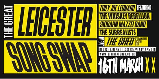 The Great Leicester Song Swap I 16.03.18 I The Shed I GIVE A GIG
