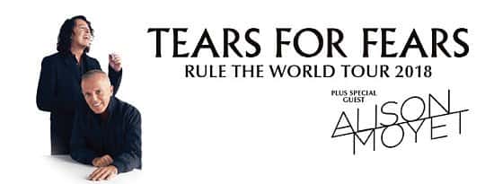 TEARS FOR FEARS + Alison Moyet: THE RULE THE WORLD TOUR