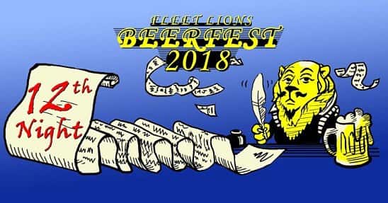 Fleet Lions Beer Festival 2018