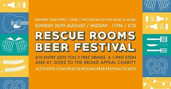 RESCUE ROOMS BEER FESTIVAL 2018