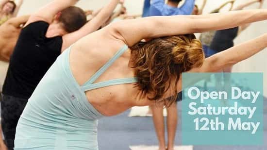 Open Day, Saturday 12th May 2018 - free yoga all day!