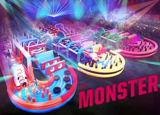 THE MONSTER WORLD'S CRAZIEST BOUNCY CASTLE