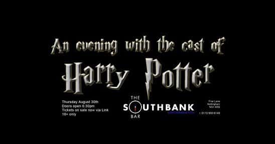 An evening with the cast of Harry Potter