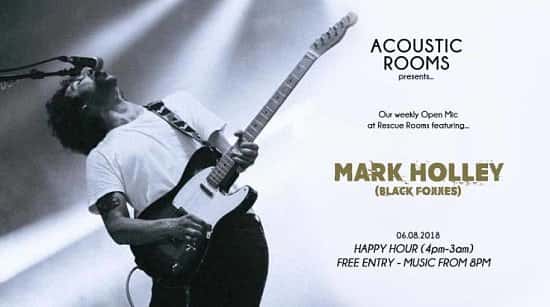 ACOUSTIC ROOMS: MARK HOLLEY (BLACK FOXXES)