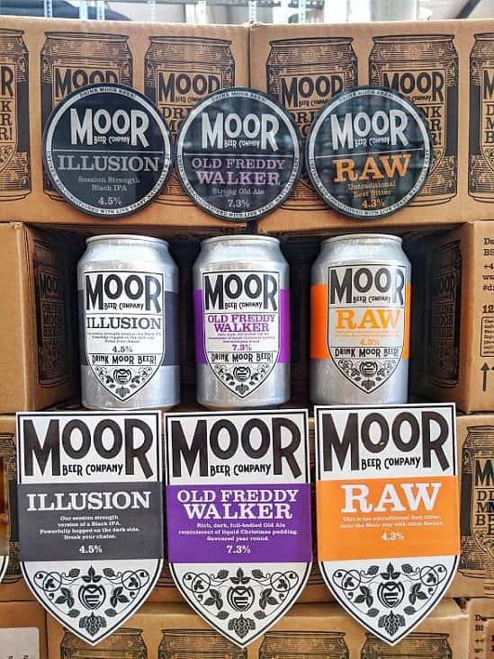 Cask Vs. Keg Vs. Can tasting with Moor Brewery (Meet The Brewer) - Two-Tailed Lion