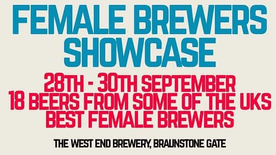Female Brewers Showcase - West End Brewery