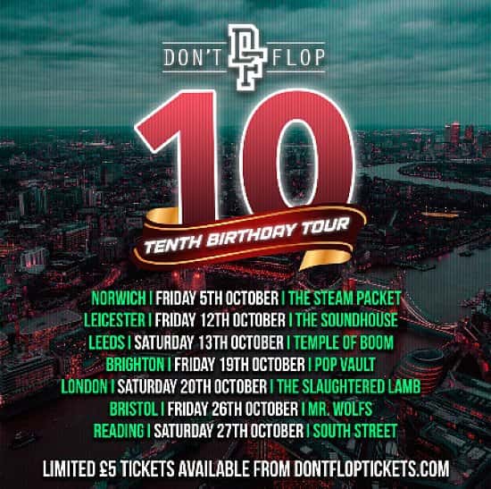 Don't Flop! Tenth Birthday Tour