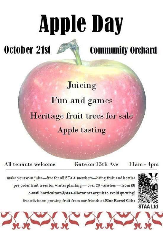 Apple Day at St Anns Community Orchard