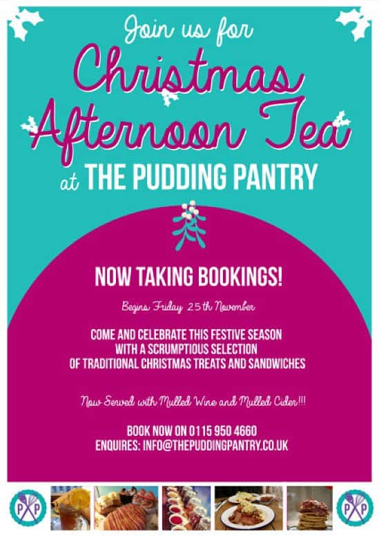 Win a Christmas Afternoon Tea for Two!