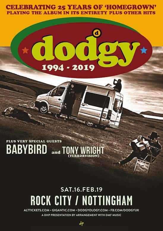 DODGY - 25th Anniversary HOMEGROWN Tour