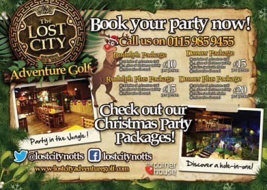 Don't miss out on holding your Christmas party at one of the coolest venues in the East Midlands!