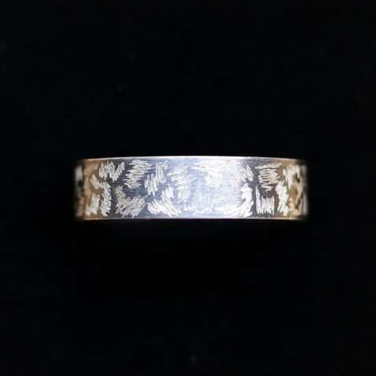 "Camouflage" Handmade Sterling Silver In Nottingham only 1 of a Collection of 26 Designs